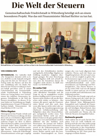 Finanzprojekt Klasse 10