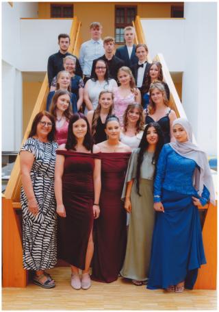 Klasse 10d mit Fr. Frankowiak
