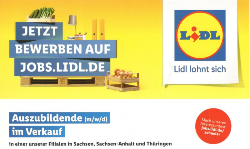 Lidl Ausbildungsm&ouml;glichkeit